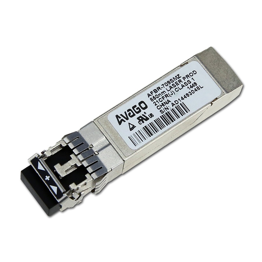 Avago - AFBR-709SMZ - 10GBase-SR SFP+ Transceiver (MMF, 850nm, 300m, LC, DOM)